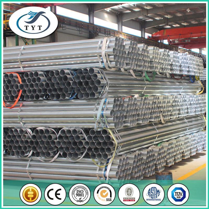 Best for Export GB, BS, ASTM Galvanized Steel Tube From Tyt