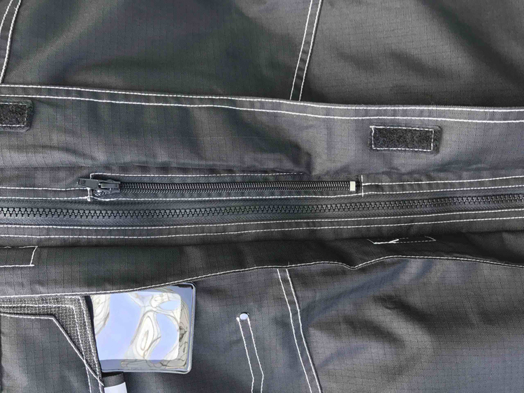 New Work Suit Tape Seam Security Waterproof Mens Bomber Jacket