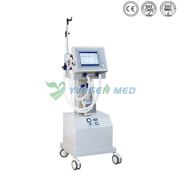 Ysav90b Medical Digital Display Mobile Hospital Ventilator
