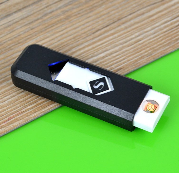 Windproof Automatic USB Cigarette Lighter