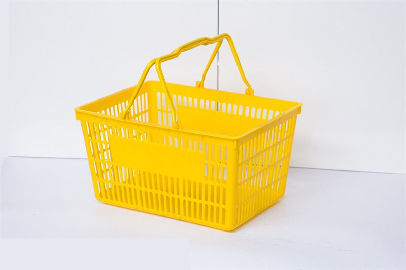 New Plastic Handing Shopping Basket