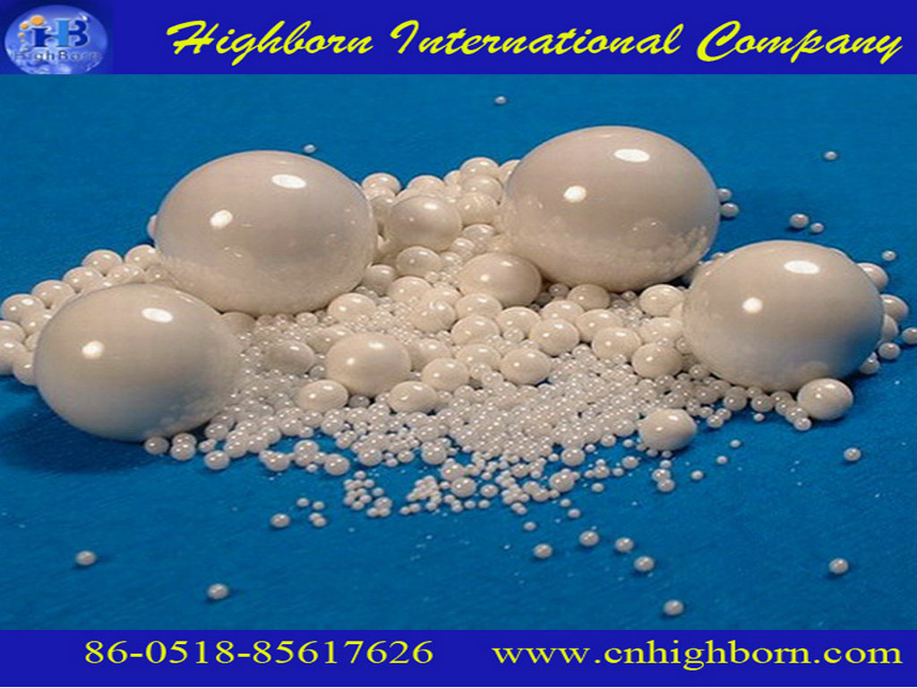 Precision Wear Resistance White Zirconia Ceramic Grinding Ball