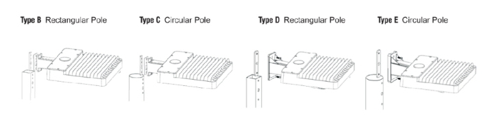 IP65 Road LED Streetlight Accessory High Efficiency (SLRB 210F)