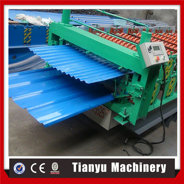 Double-Layer Roof Sheet and Wall Panel Roll Forming Machine