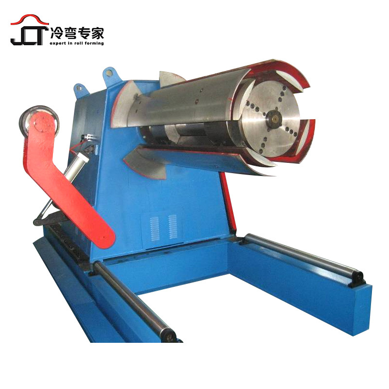 Hydraulic Decoiler Metal Floor Decking Roll Forming Machine