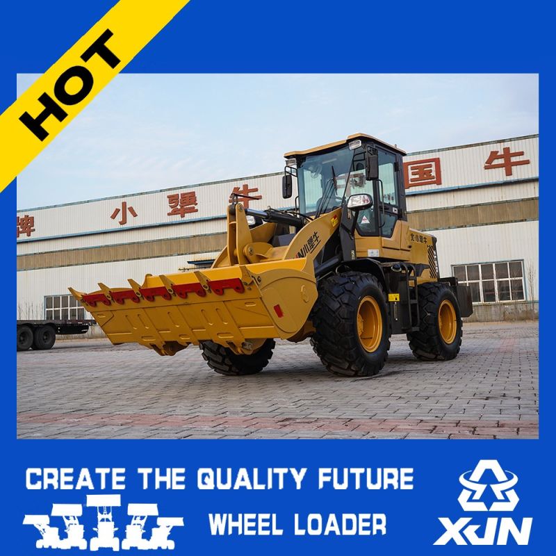 1.6 Ton Four Wheel Drive Automatic Hydraulic Small Wheel Loader Zl26