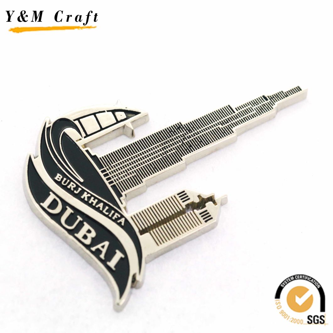 Custom Countries Metal Fridge Magnets for Dubai Souvenir Ym1069