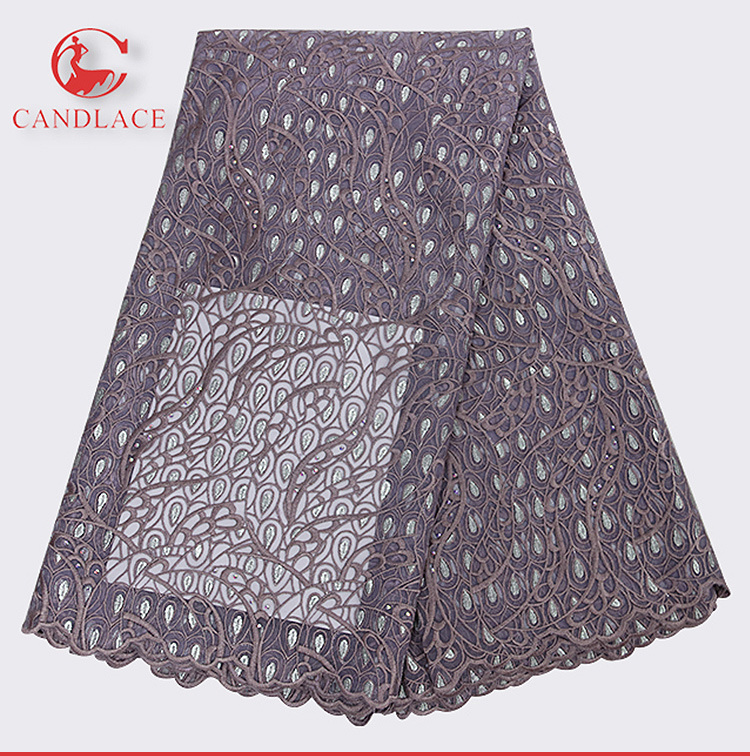 Fashion Design New Arrival Soft African Tulle Lace Fabric for Wedding