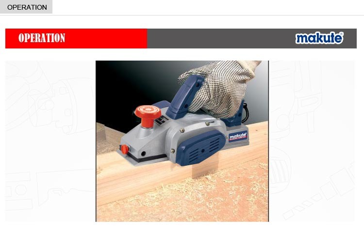 82mm Electric Woodworking Handle Power Tools Planer (EP003)