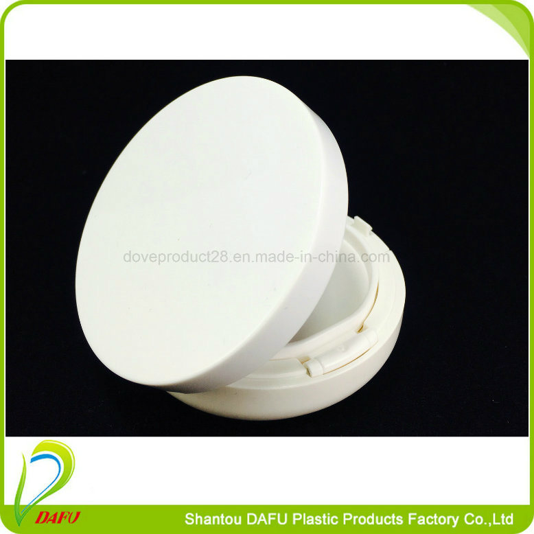 White Color Compact Cosmetic Packaging