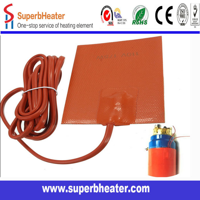 Industrial Irregular Shape Flexible Silicone Rubber Belt Heater with Ce