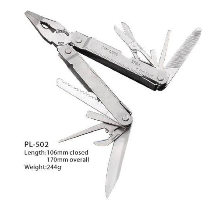 Stainless Steel Large Pliers Fishing Pliers Multi Functions Pliers