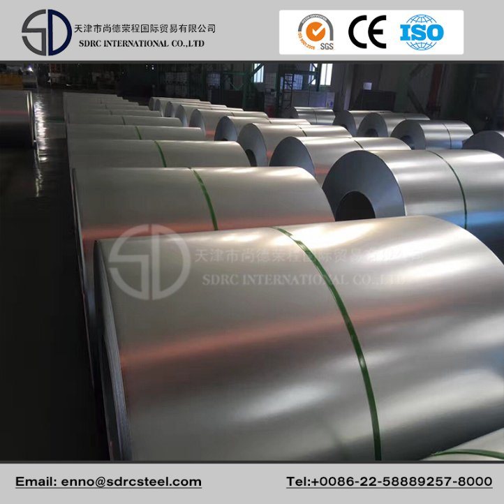 Dx53D Z100 Zero Spangle Accurate Galvanized Steel Coil, Zinc Coated Steel Coil