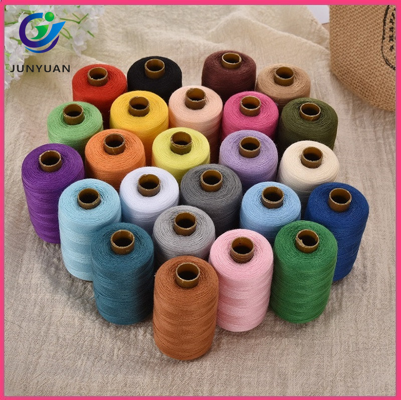 Wholesale 40s/2 Spun Polyester Small Sewing Thread 1000yds Household Thread