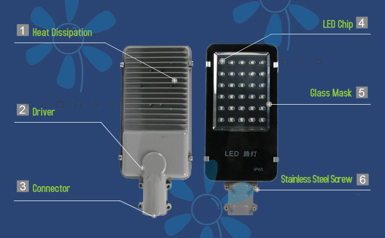 China Professional Lighting RoHS LED Module Solar Street Light