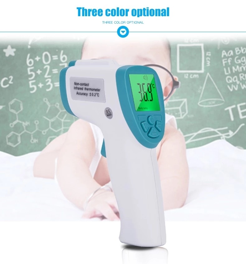 Digital Non Contact Infrared Forehead Ear Thermometer