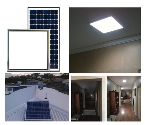 Eco-Friendly Solar Panel Power LED Lights Square Skylights