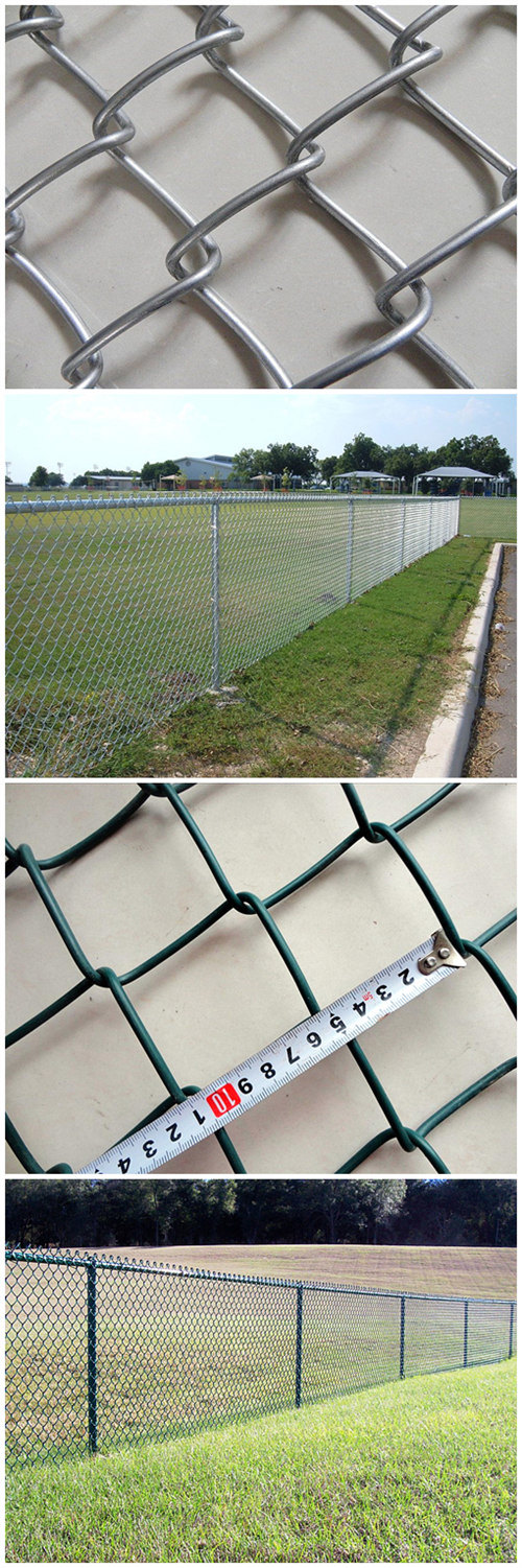 China High Quality PVC Coated Chain Link Fence (CLF)