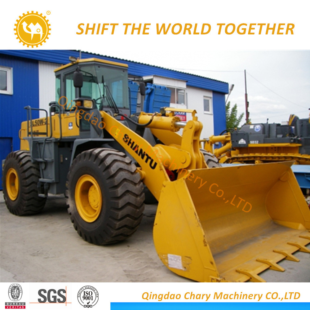 5ton Rated China Shantui Brand Cheap Loader Wheel SL50W-2