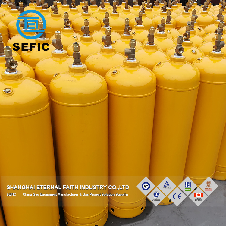 40L Seamless Acetylene Gas Cylinder