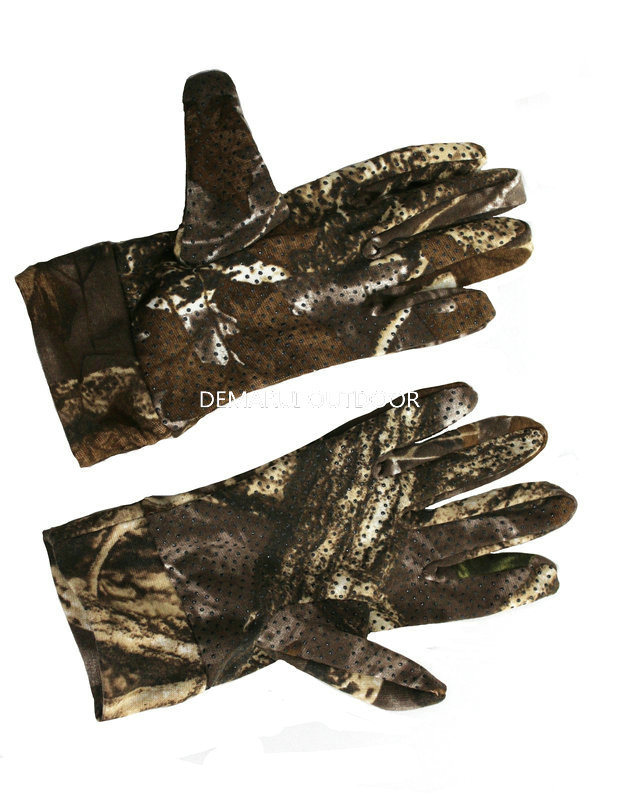 Fishing Hunting Gloves Camouflage Color