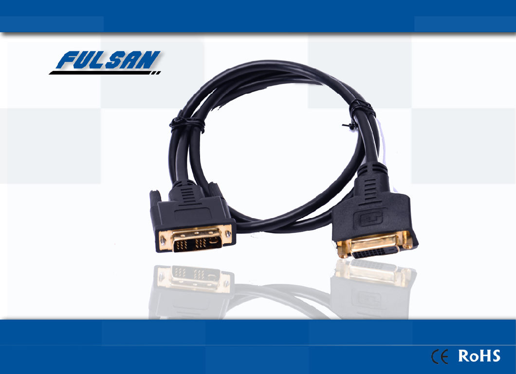 High Quality DVI Cable (24+5) Male to Male