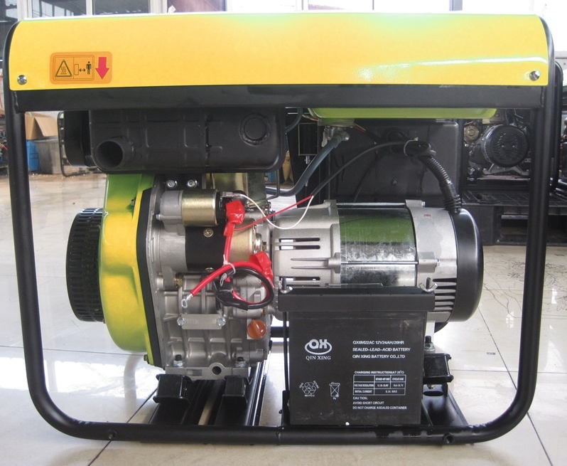 Air Cooled (2kw 3kw) Small Diesel Engine Single Cylinder Portable Power Generator