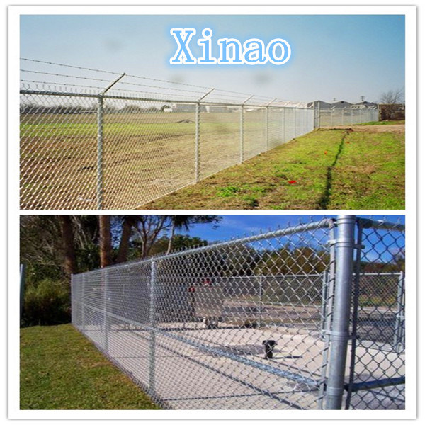 Chain Link Fencing PVC Coated and Galvanized Coated (XA-420)