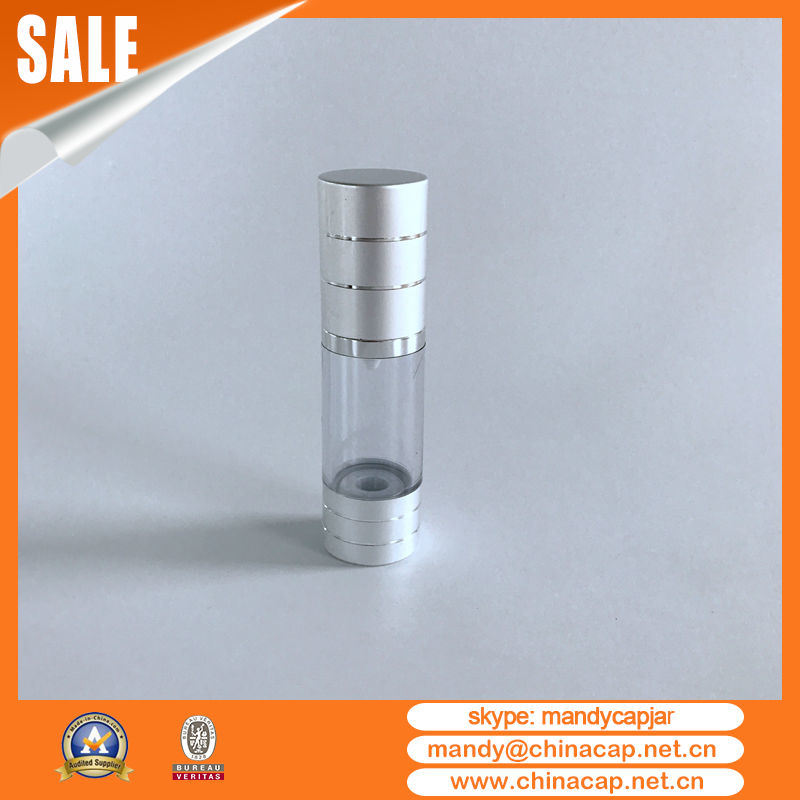 15ml, 30ml, 50ml Aluminium Airless Pump Bottle for Liquid Foundation