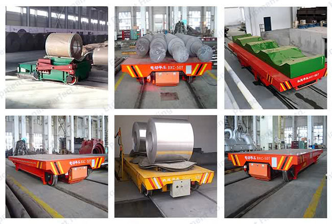 Cable Reel Drum Operated Rail Motorized Coil Handling Traverser