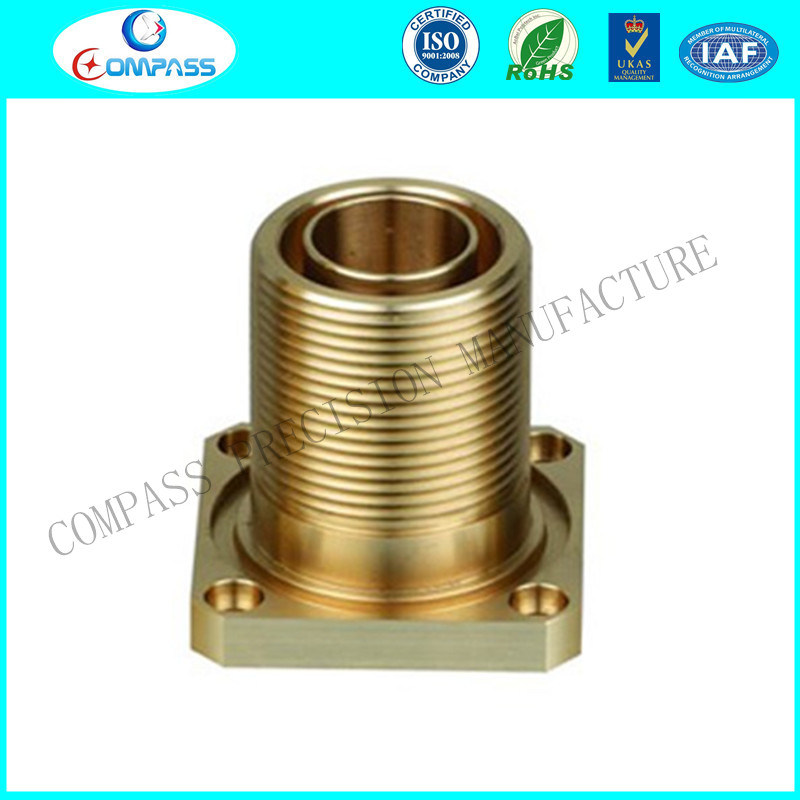 Precision CNC Turning Custom CNC Machined Turned Brass Metal Parts