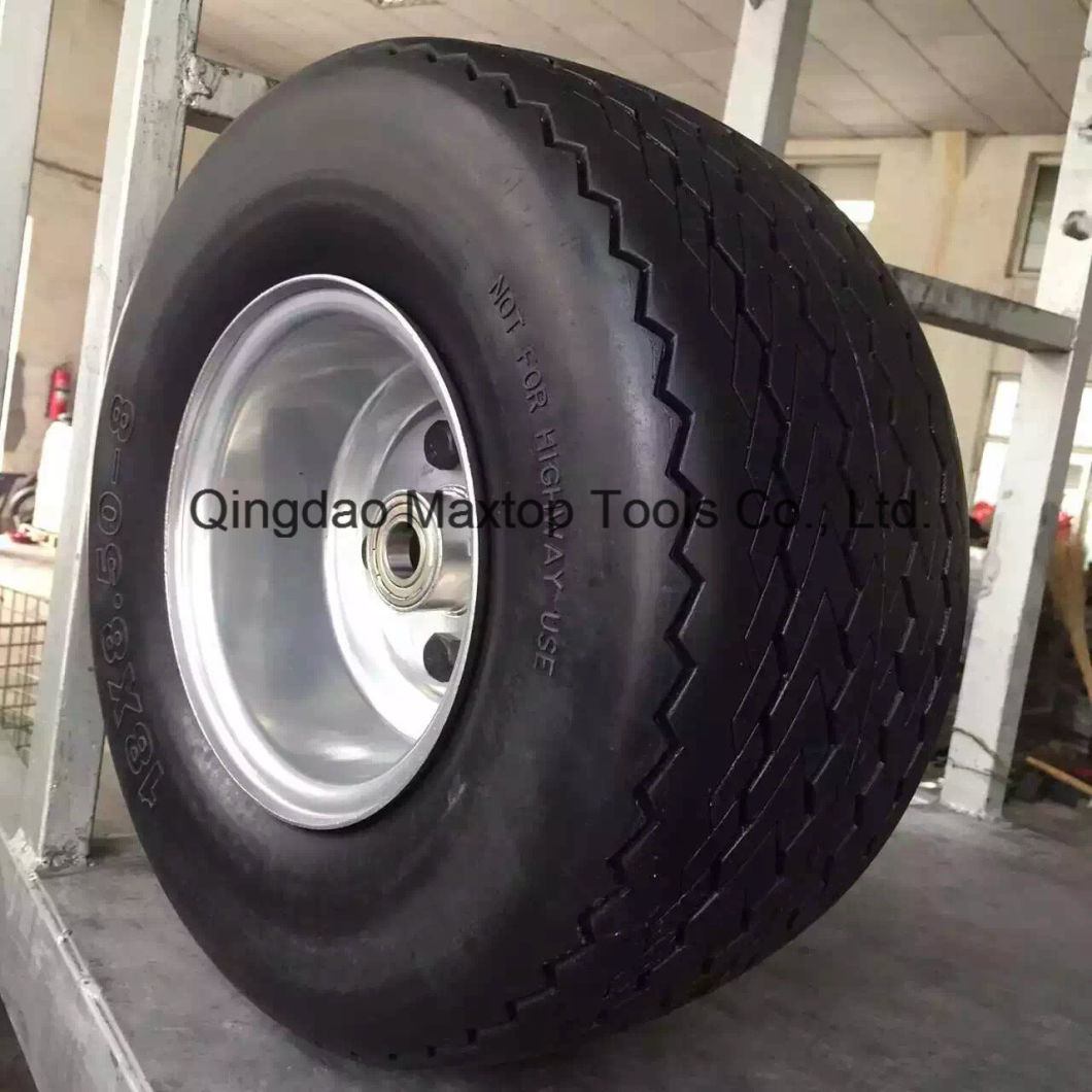 Metal Rim16X6.50-8 Factory Wheel Barrow PU Foam Wheel