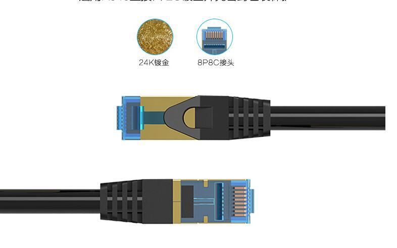 Meet Tia/Eia 568b UL List CAT6A Patch Cord 1m/2m/3m/5m