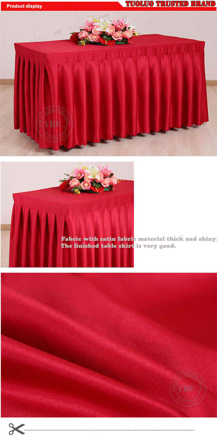 5 Star Hotel Jacquard Table Skirt