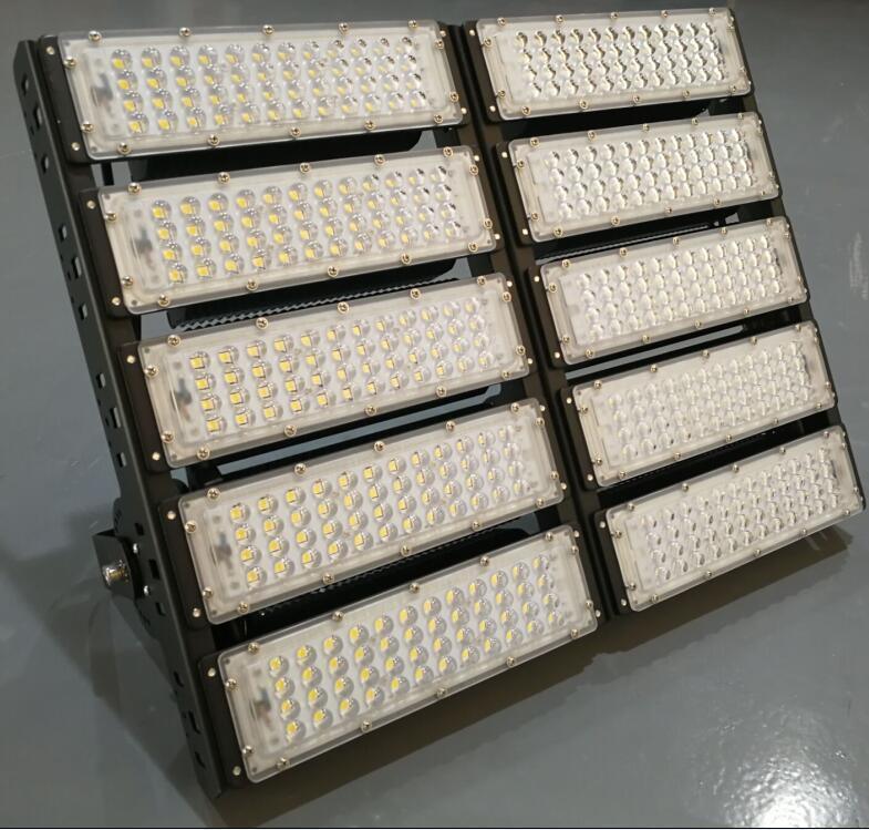 300W High Quality LED Industrial Modular LED Flood Lights with Lens