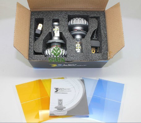 Fanless CREE 30W 3000lm Auto LED Car Headlight