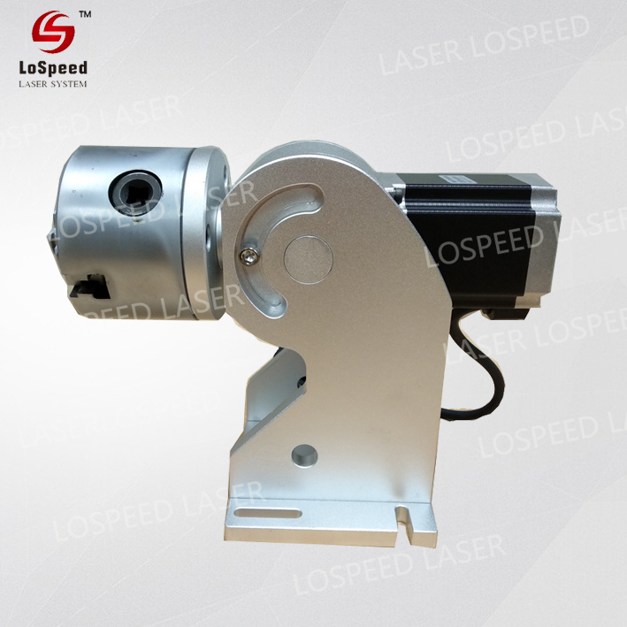 Smart Portable Laser Metal Logo Printing Machine with Rotary Device