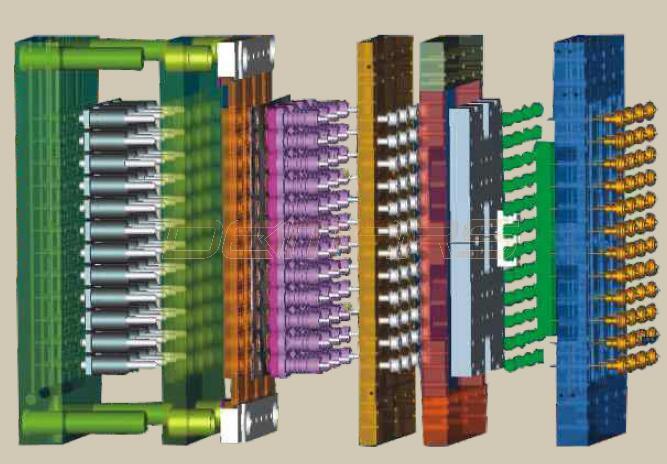 96 Cavities Preform Mold