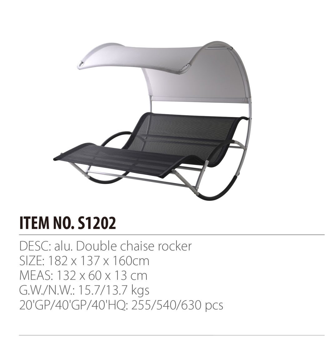 Double Chaise Rocker Patio Chaise Lounge Lovers Chaise Lounge