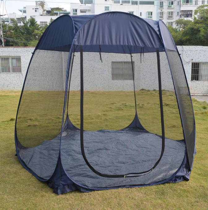 Hexagonal Pop up Mesh Camping Tent