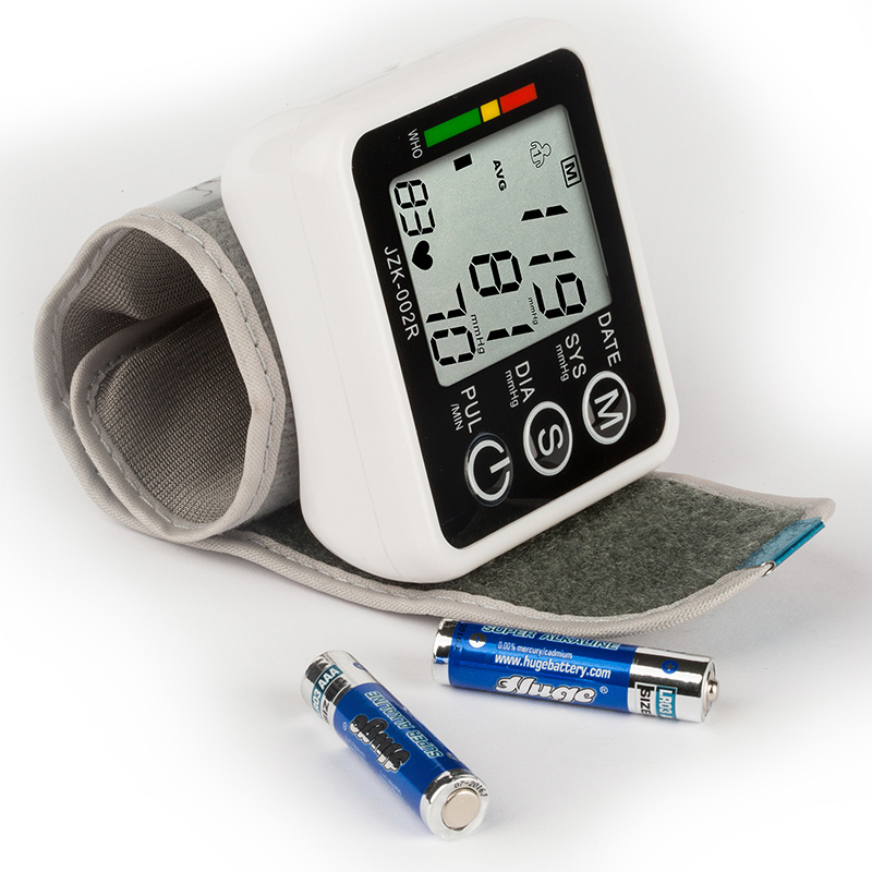 Health Care Automatic Wrist Digital Blood Pressure Monitor for Measuring and Pulse Rate
