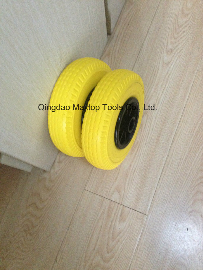 China Qingdao 250-4 PU Foam Wheelbarrow