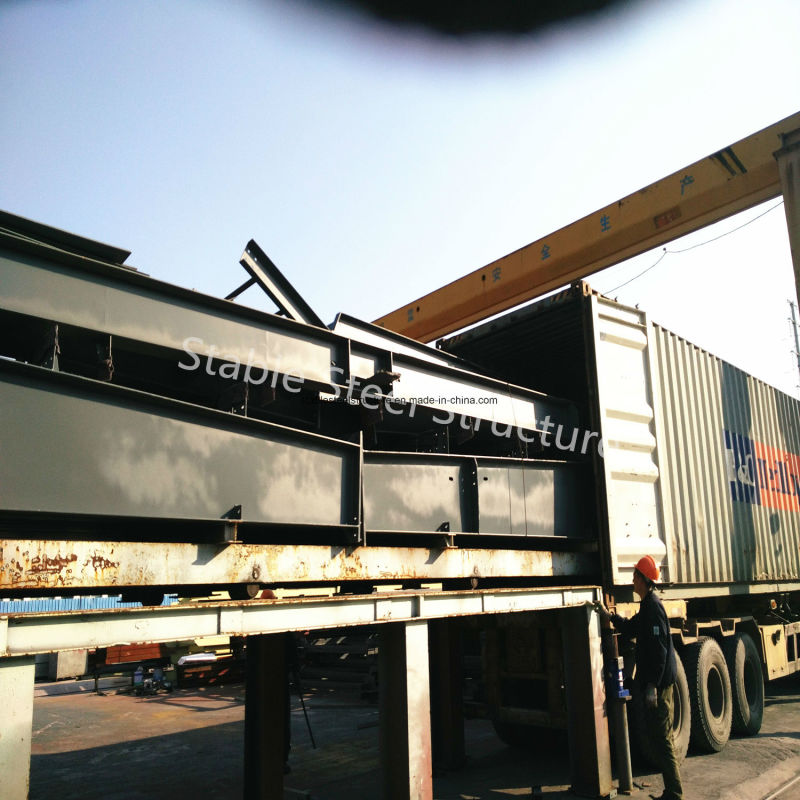 Multi-Span Steel Structure Logistic Warehouse Frame