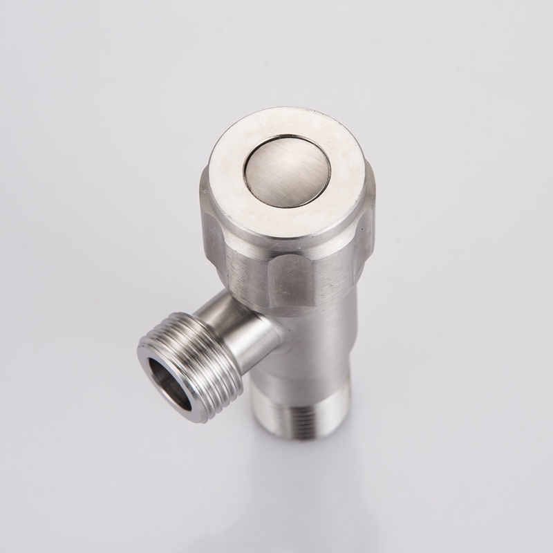 Nanan Manufacturer SUS 304 Good Quality Stainless Steel Washing Machine Angle Valve