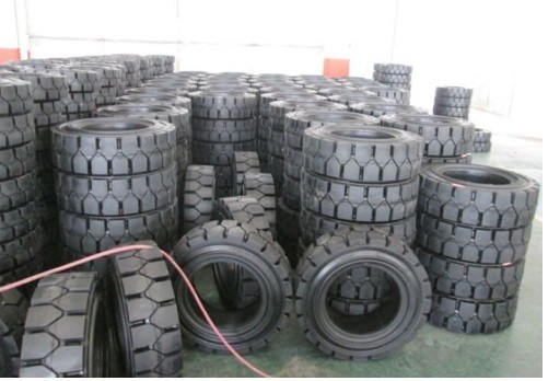 Forklift Hard Rubber Solid Tyre