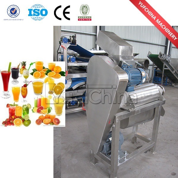 Industrial Fruit Pulping Machine with Single Channel Beater