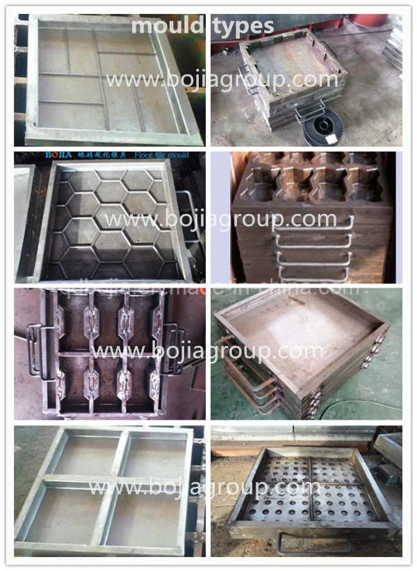 Floor Tile Vulcanizing Machine, Rubber Tile Making Machine