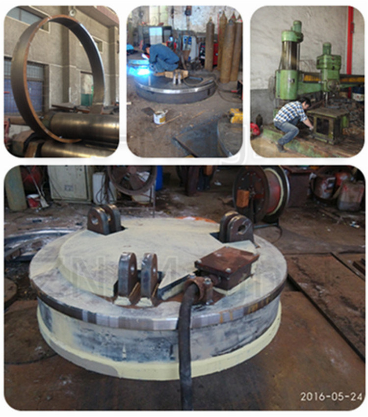 Dia-1800mm Circular Lifting Electro Magnet Suiting for 16t Crane MW5-180L/1