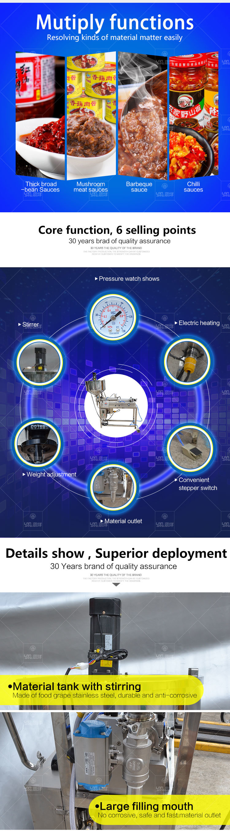 Self-Suction Pneumatic Filling Machine for Oil/Ointment Filling