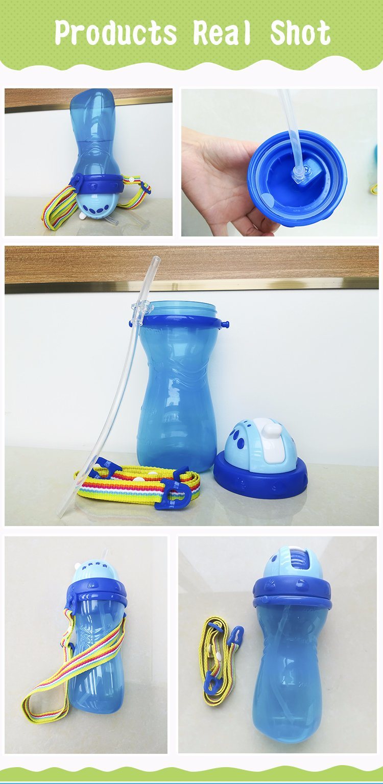 Plastic Baby Water Cup Type PP Baby Water Bottle for Wholesale